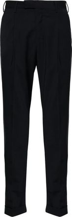 Pantaloni Torino Technical Wool Broeken - Heren - Nette broeken - Blauw - 2XL - Wol - Broeken