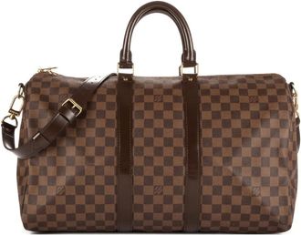 Louis Vuitton Borsone Keepall Bandoulière 2000 - Marrone