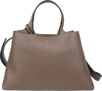 Tod's Tods, Handbags, female, Gray, Size: ONE SIZE T Timeless Small Handbag