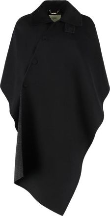 Fendi Dames, Jassen, Zwart, Maat: S Wol