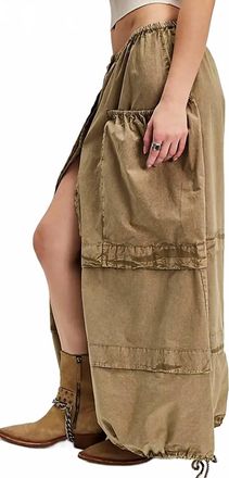 Free People Eloise Maxi Skirt In Caiman