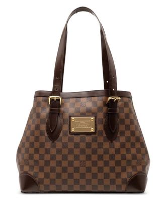 Louis Vuitton 2007 Damier Ebene Hampstead MM tote bag - Brown