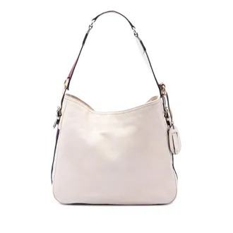 Gucci Pre-owned Gucci Medium Pebbled Calfskin Web Heritage Shoulder Bag Ladies SADF6POG39FJDJO6