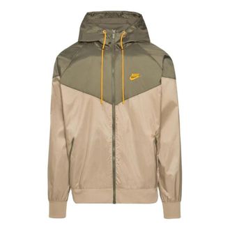 Nike Sportswear Windrunner Hooded Jacket Khaki Olive DA0001-247