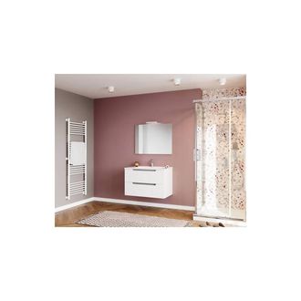 OEM Mobile Bagno Ibiza 80 Sospeso 2 Cass Bianco
