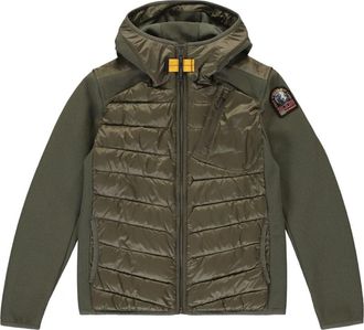 Parajumpers logo-patch jacket - Green