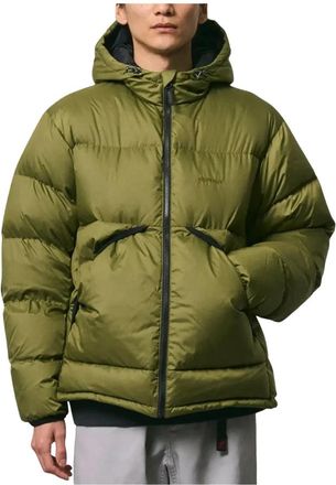 Gramicci Coldfront Down Jacket - Heren - Winterjassen - Groen - M - Polyester - Jassen