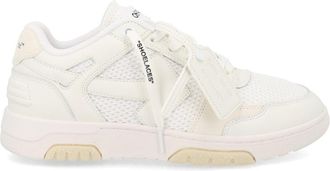 Off-white Out Of Office Slim Leather Sneakers