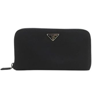 Prada Pre-owned Wallets, female, Black, Size: ONE SIZE Pre-owned Nylon Long Wallet M506