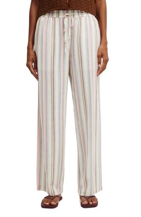 Cotton On Womens Haven Wide Leg Pant in Morgan Stripe Multi at Nordstrom, Size 2