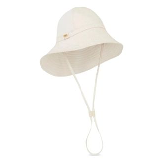 Chloé Accessoires, Dames, Bruin, ONE Size, Katoen, Breeze Bucket Hat