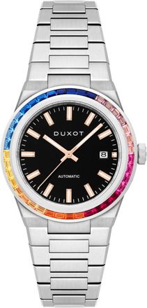 Duxot Alicante Rainbow Black Dial Mens Watch DX-2075-44