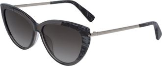 Longchamp LO637S 036 Womens Sunglasses Black Size 56
