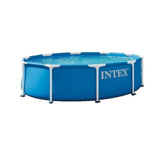 Intex Kit De Piscina Elevada Tubular Intex - Estructura Met&aacute;lica - 305 X 76 Cm - Redonda (con Depuradora De Cartuchos) - 28202nd