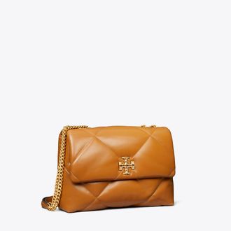 Tory Burch Womens Kira Diamond Quilt Shoulder Bag, One Size