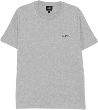 A.P.C. Hombre, Camisetas, Gris, Talla: XL