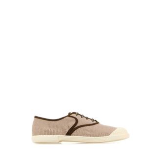 Valentino Garavani Schoenen, Heren, Bruin, 43 EU, Canvas Sneakers