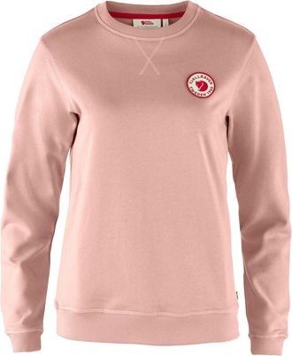 Fjällräven Womens 1960 Logo Badge Sweater Pink XL