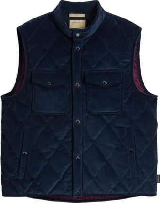 Woolrich Gilet a coste trapuntato - Blu