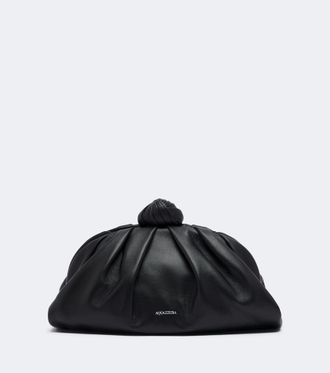 Aquazzura Cocoon leather clutch