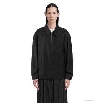 Yohji Yamamoto Wool Tailored Blouson Jacket