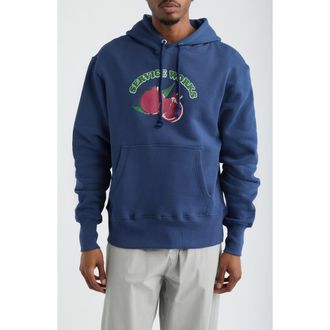 Service Works Radish Organic Cotton Hoodie in Navy at Nordstrom, Size Xx-Large