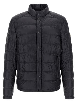 Moncler Blue Polyamide Full-Length Mens Jacket