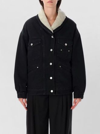 Isabel Marant denim relaxed-fit oversized coat