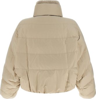 Brunello Cucinelli Womens Beige Cotton Full-Length Jacket Clothing
