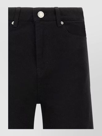 Ami high-rise flared-leg denim jeans