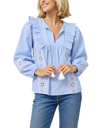 Sail to Sable Sail To Sable Ruffle Front Top