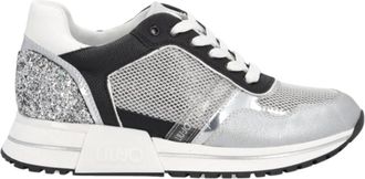 Liu Jo Kiss 03 Sneakers - Dames - Sneakers - Grijs - 35 EU - Leer - Schoenen