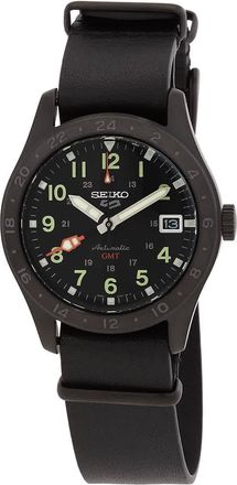 Seiko 5 Sports Automatic Black Dial Mens Watch SSK025K1