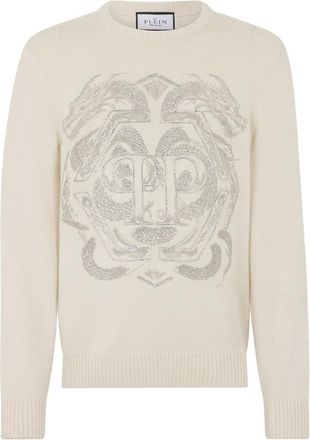 Philipp Plein Hombre, Jerseys, Beige, Talla: S