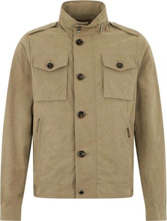 Moorer Light Jackets, male, Beige, Size: S Baraldi-S1 Jacket