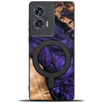 OEM Funda Bewood Unique Para Motorola Edge 50 Fusion - Violeta Con Magsafe