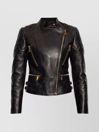 Versace leather jacket