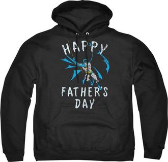 Gildan Batman Fathers Day Adult Pull Over Hoodie / Hooded Sweatshirt
