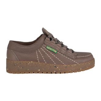 Mephisto Rainbow Veterschoen - Taupe - Heren - Sneakers - Grijs - 39 EU - Schoenen