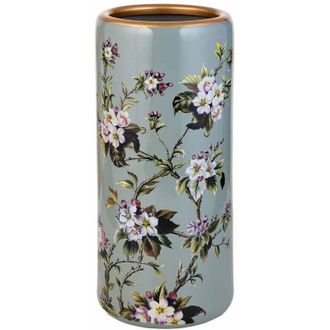 Wanderlust Deco Wanderlust Deco - Paraguero de ceramica azul, D22x45h cm