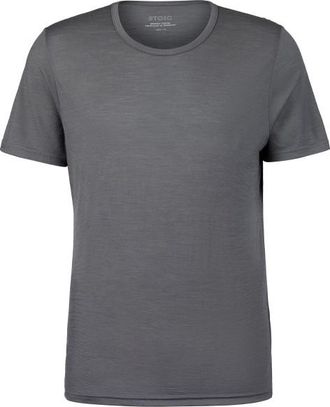 Stoic Merino145 NehrenSt. T-Shirt Merinoshirt f&uuml;r Herren | grau