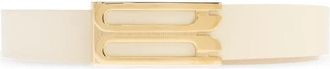 Victoria Beckham Frame Riem - Dames - Riemen - Beige - 90 CM - Leer - Accessoires