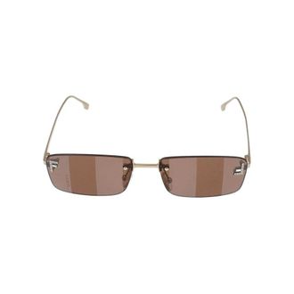 Fendi Sunglasses, female, Brown, Size: 54 MM First Crystal Sunglasses