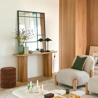 La Redoute Interieurs Industri&euml;le metalen spiegel 120x90 cm, Lenaig