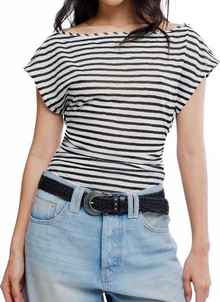 Free People Ellie Top In Black Combo