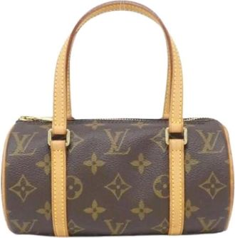 Louis Vuitton Borsa Pre-owned in Tela Rivestita - - Pre-owned - Donna - Marrone - ONE SIZE