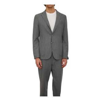 HUGO BOSS Jassen, Heren, Grijs, 3Xl, Wol, P-Hanry-J-WG-252