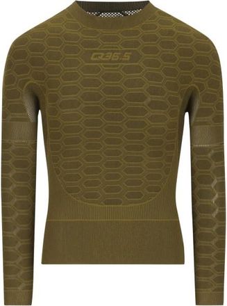 Q36.5 Base Layer 3 Longsleeve Kunstfaserunterwäsche - Unisex | oliv
