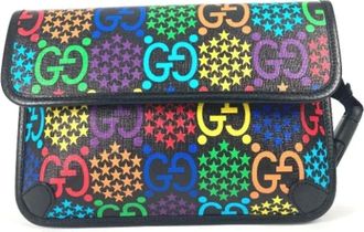 Gucci Pre-owned Belt Bags, female, Multicolor, Size: ONE SIZE Pre-owned Leather gucci-bags