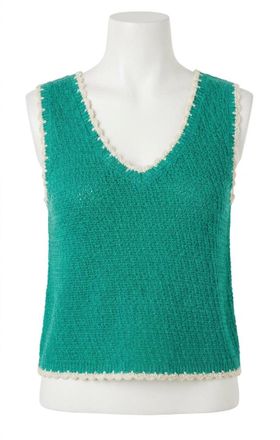 Z Supply Yessenia Whipstitch Tank Top In La Palma